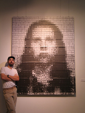 Collaboration with photo booth artist in 2003 (1,600 tiles)