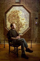 Daniel Rozin's Wooden Mirror