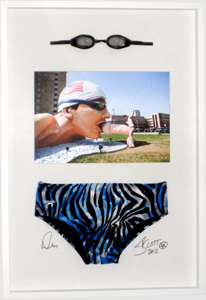 Framed Speedo & Goggles