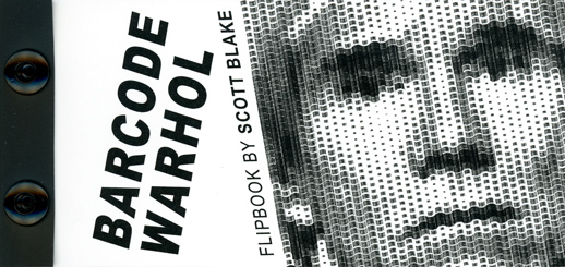 Barcode Warhol Flipbook - Large Size