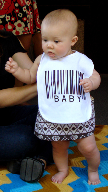 Barcode BABY Bib