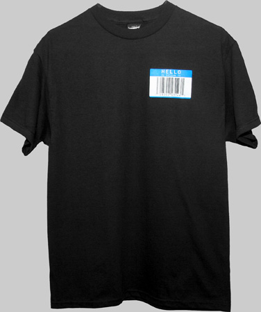 HELLO my barcode is T-Shirt