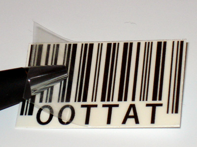 Temporary Barcode Tattoo