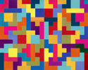 Color Tetris Centerfold