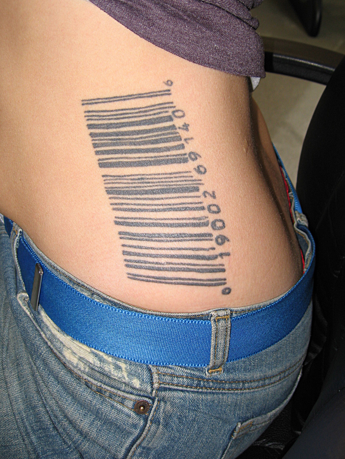 Man's supermarket barcode tattoo goes viral because it works - NZ Herald